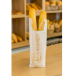 bolsas asa camiseta anónimas especiales para panaderia